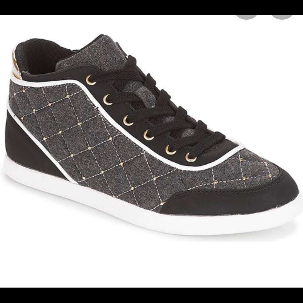 André Kingdom Grey High Tops EU 41